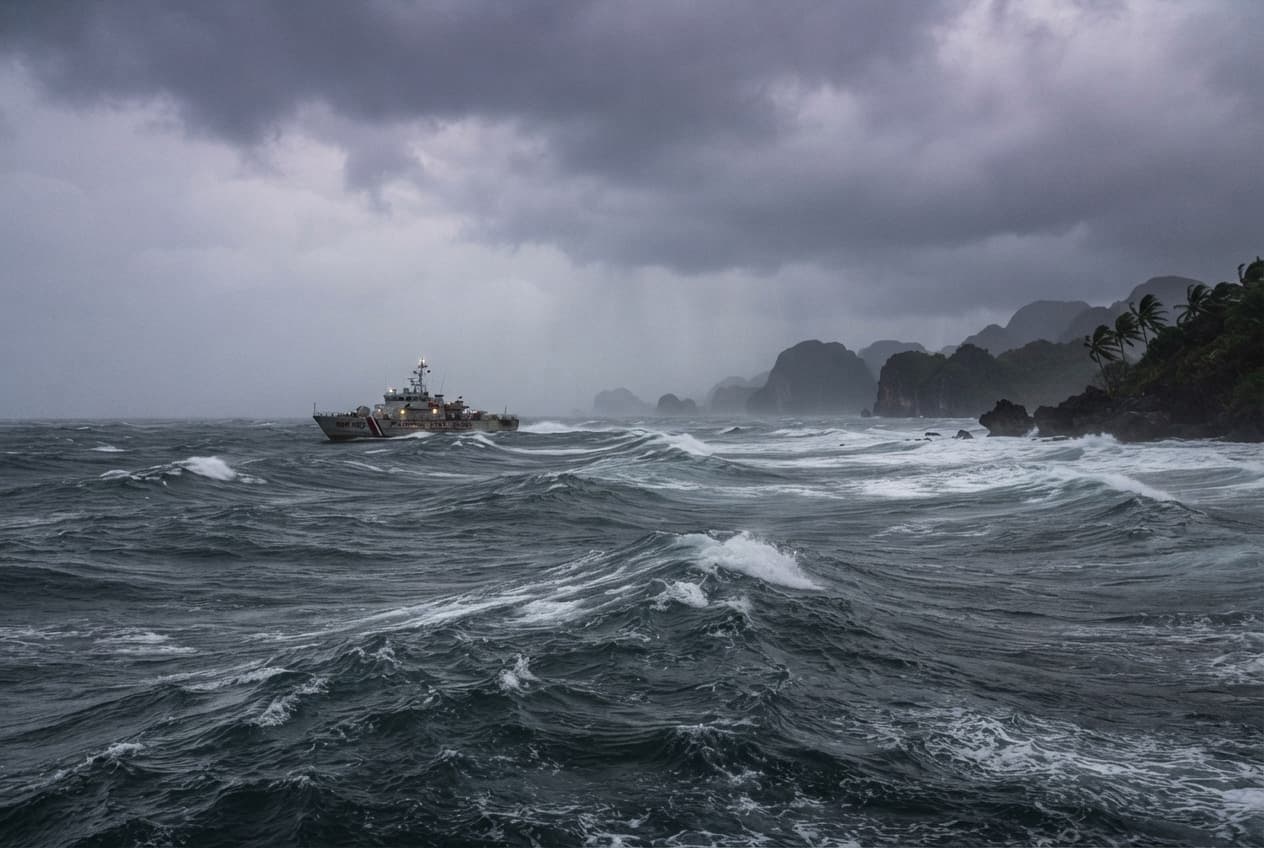 Palawan Maritime Disaster: Interisland Cargo Vessel Hits Rough Seas And Capsizes Leaving Four Dead Palawan Maritime Disaster: Interisland Cargo Vessel Hits Rough Seas And Capsizes Leaving Four Dead