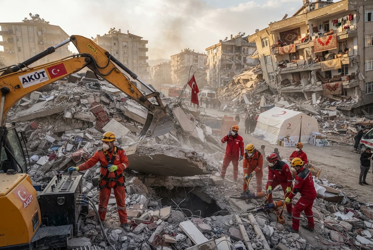 Malatya Building Collapse: Unstable Structures Yield to Seismic Tremors as Rescuers Recover Body Malatya Building Collapse: Unstable Structures Yield to Seismic Tremors as Rescuers Recover Body