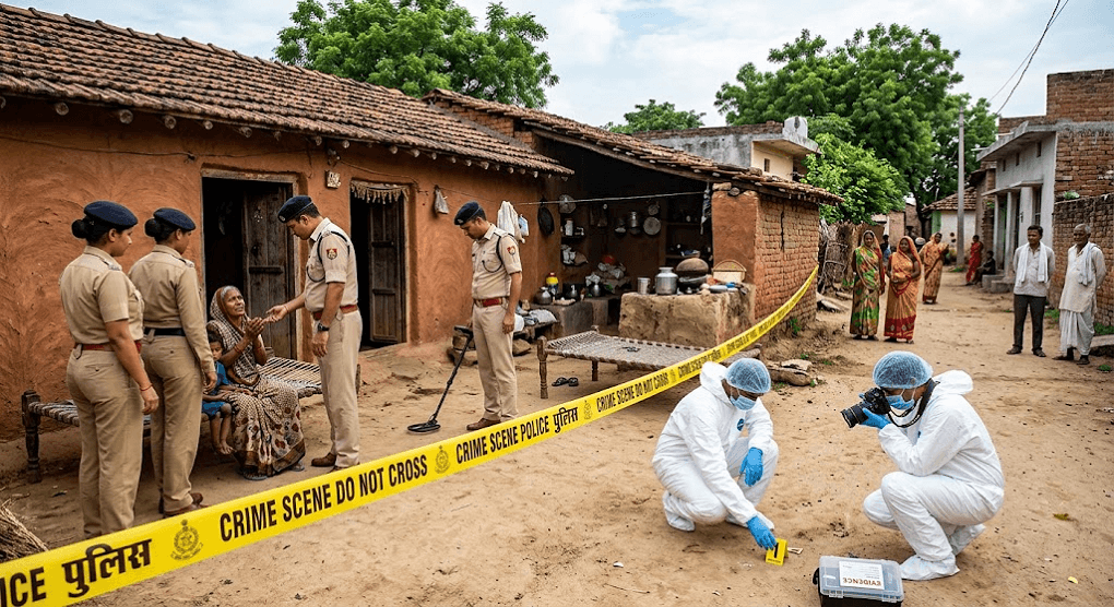 Tragedy in Greater Noida: Family of 5 Found Dead Inside Village Home Tragedy in Greater Noida: Family of 5 Found Dead Inside Village Home