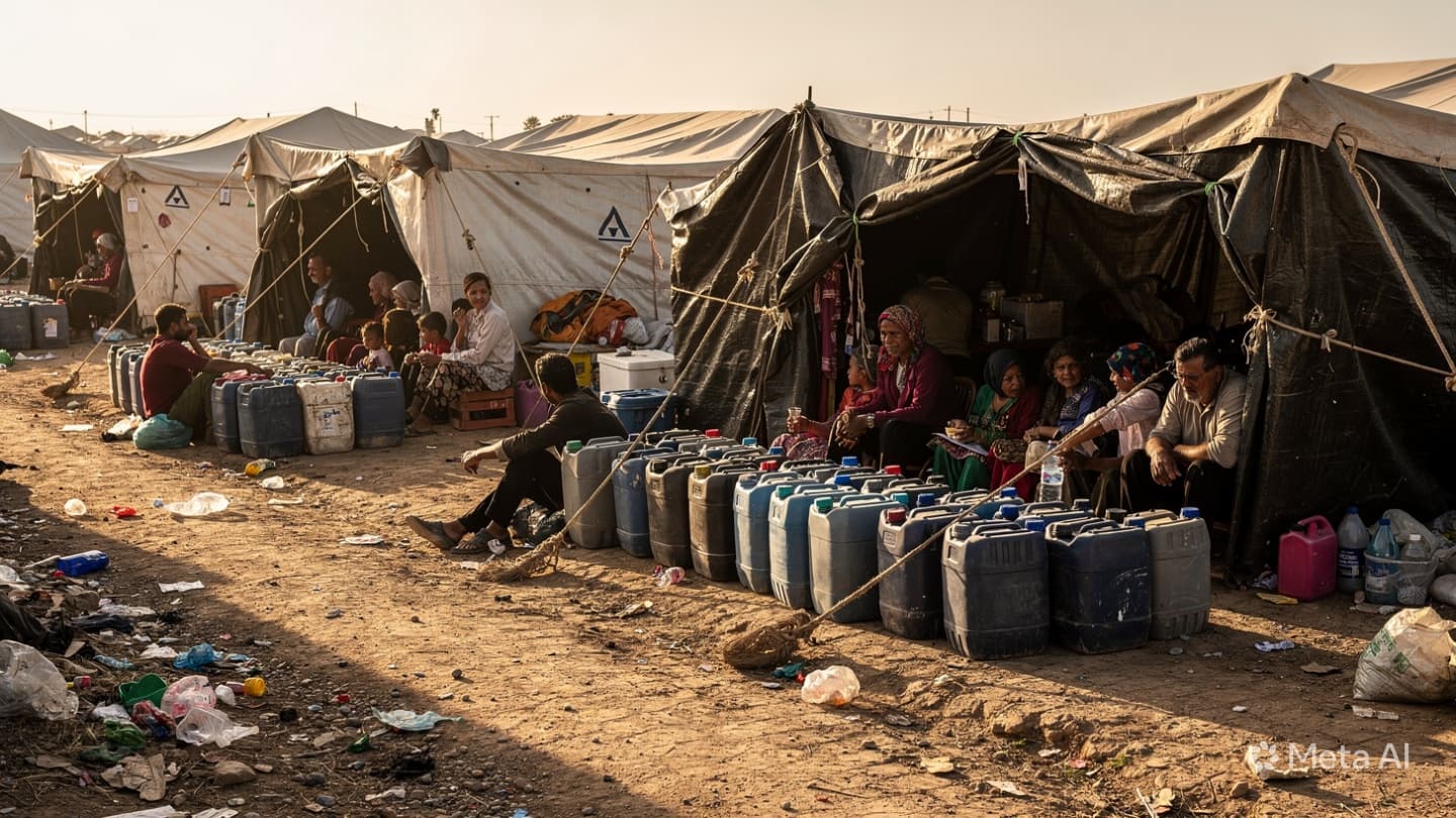 Disease Outbreak Looms: Overcrowded Shelters Face Sharp Increase in Diarrheal Cases Among Young Children Disease Outbreak Looms: Overcrowded Shelters Face Sharp Increase in Diarrheal Cases Among Young Children