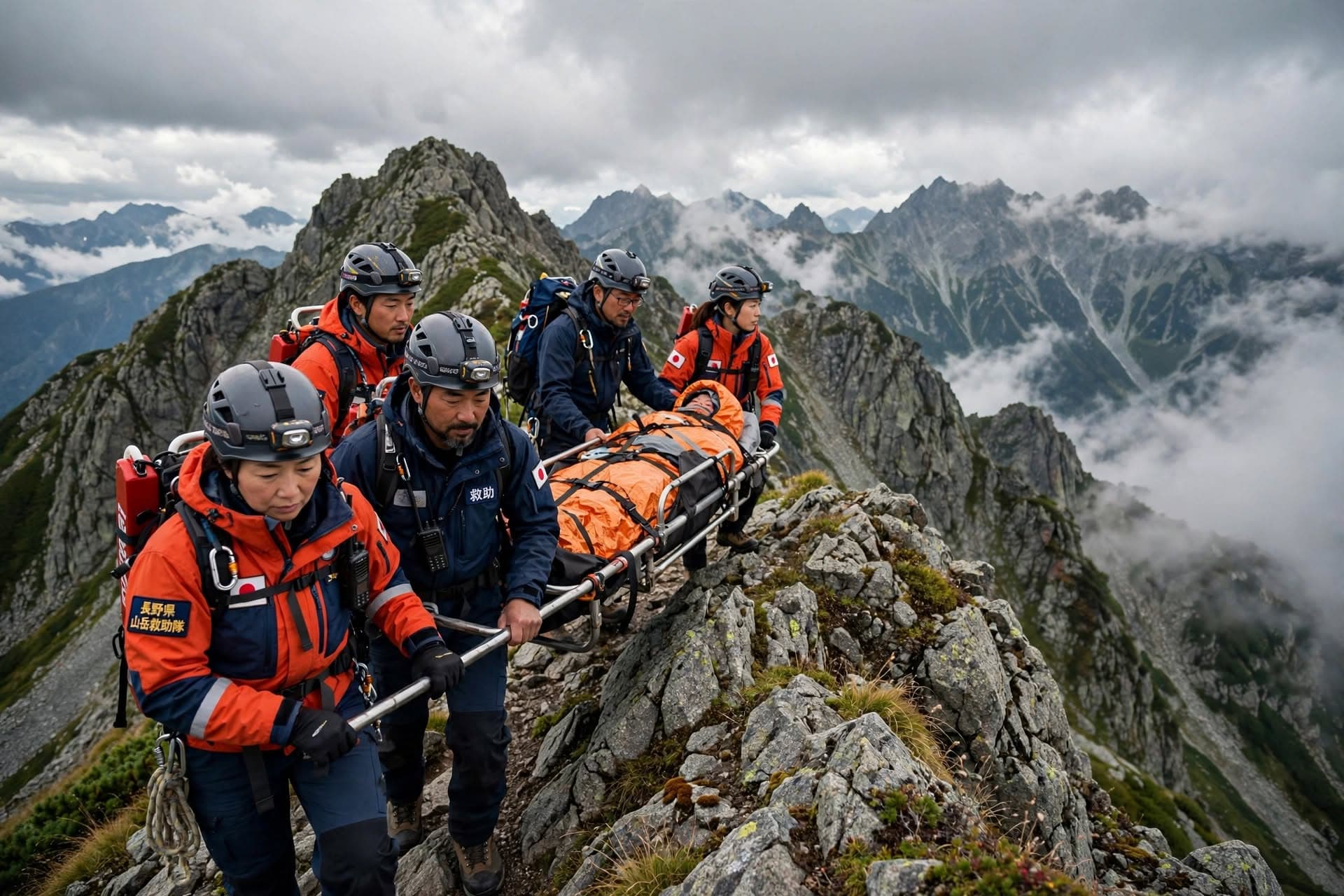 Japanese Alps Climbing Tragedy: Two Hikers Dead After Fall, Rescue Teams Battle Harsh Mountain Conditions Japanese Alps Climbing Tragedy: Two Hikers Dead After Fall, Rescue Teams Battle Harsh Mountain Conditions