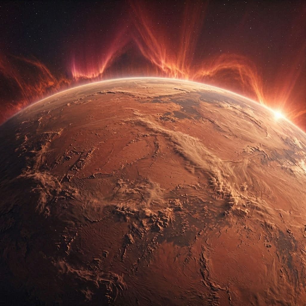 Hidden Heat: The Unexpected Risk of Solar Storms on Mars Hidden Heat: The Unexpected Risk of Solar Storms on Mars