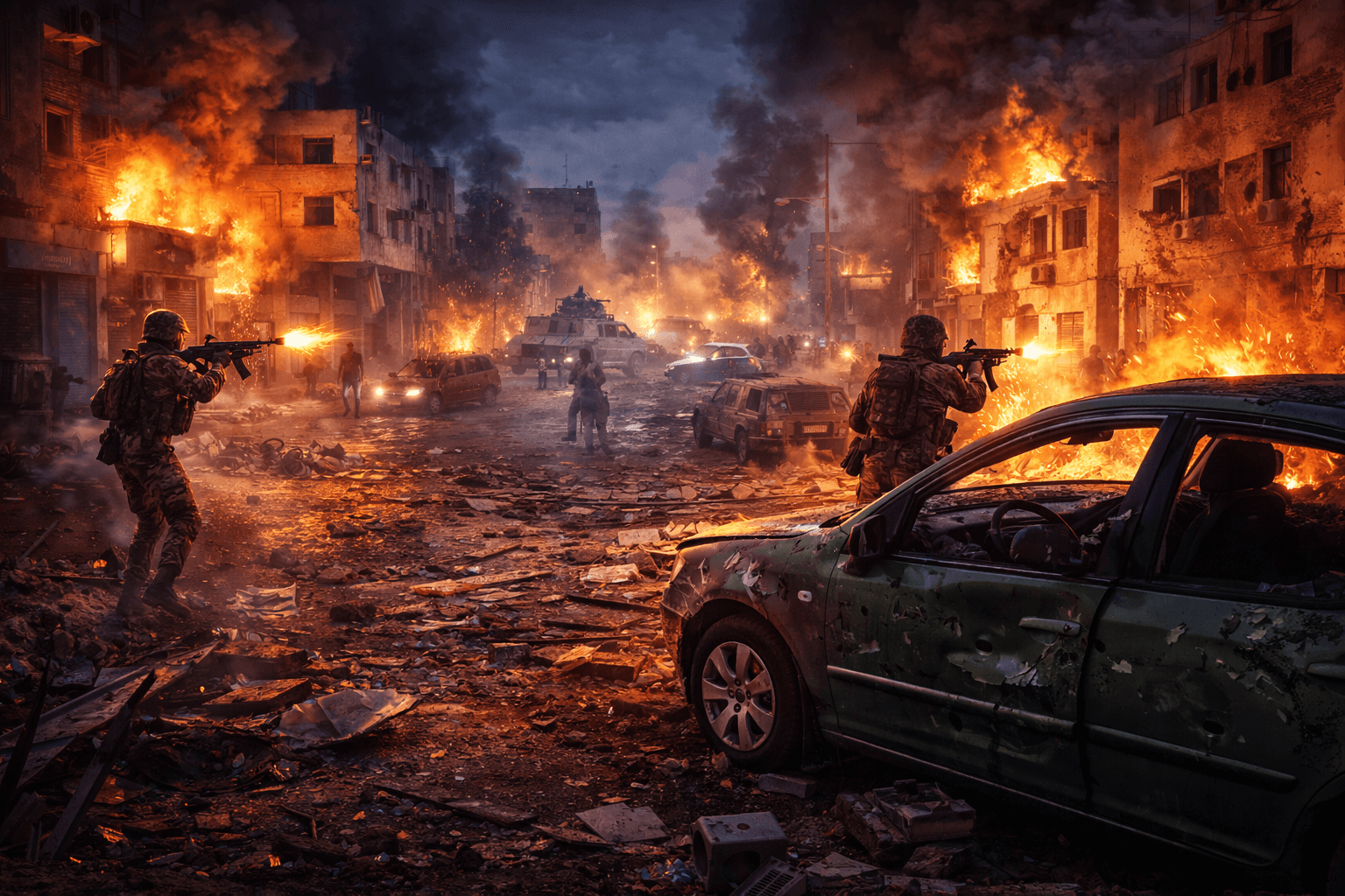 Clashes Erupt in Janzour, Western Tripoli, Sparking Property Damage and Chaos Clashes Erupt in Janzour, Western Tripoli, Sparking Property Damage and Chaos