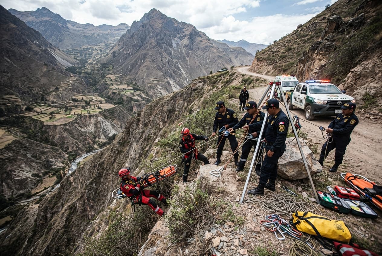Andean Transport Tragedy: Three Foreign Travelers Dead After Tourist Bus Skids Off Cusco Road Andean Transport Tragedy: Three Foreign Travelers Dead After Tourist Bus Skids Off Cusco Road