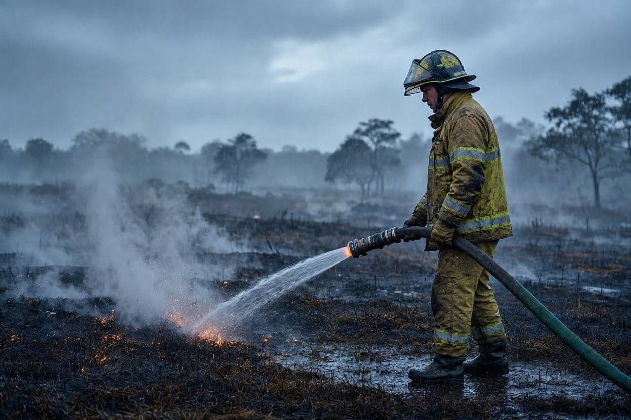 Rain Aids Fight Against Belgium’s Biggest Wildfire Rain Aids Fight Against Belgium’s Biggest Wildfire