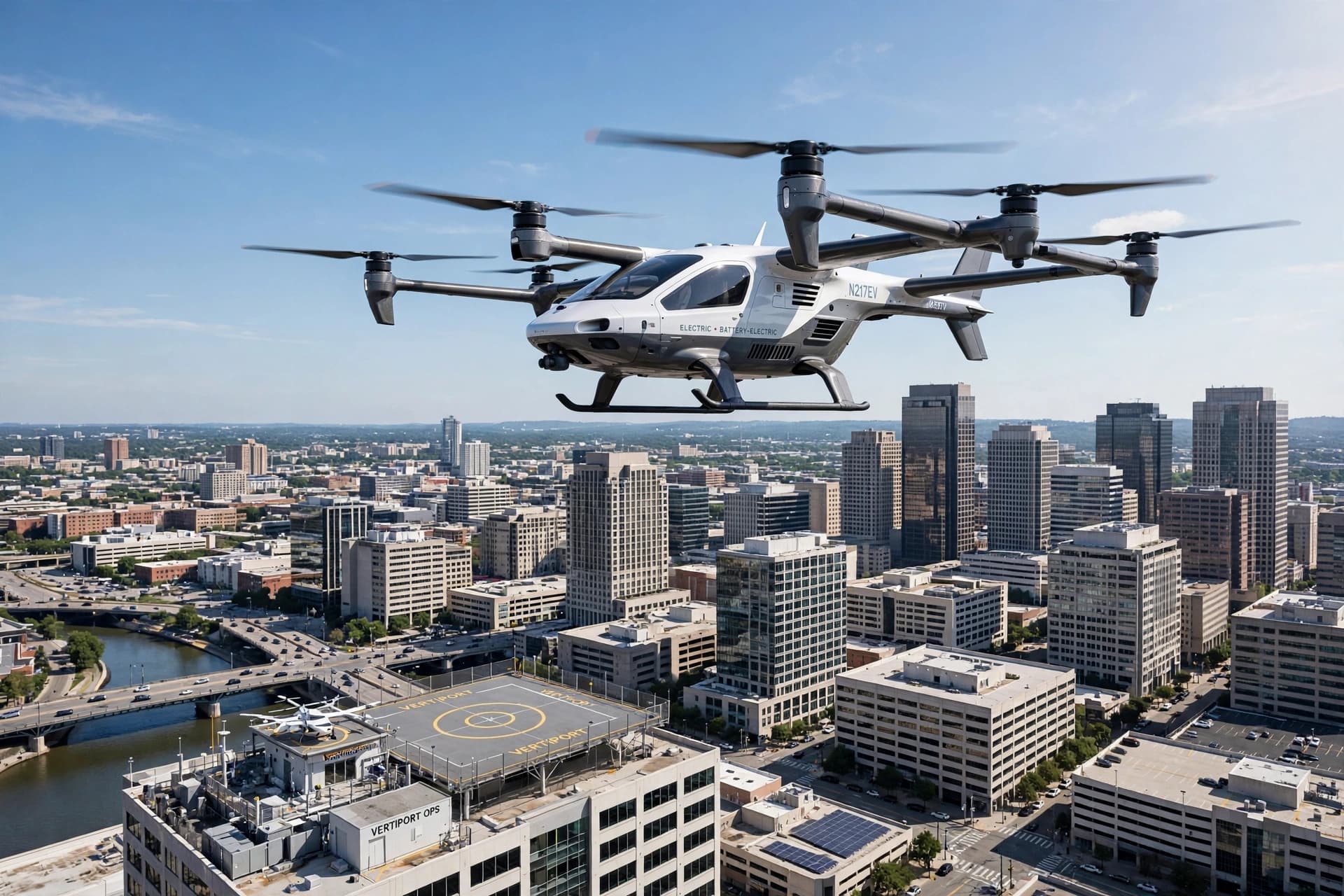 Between Roads and Rotors, American Air Mobility Takes Another Step Toward a Future Above the City Between Roads and Rotors, American Air Mobility Takes Another Step Toward a Future Above the City