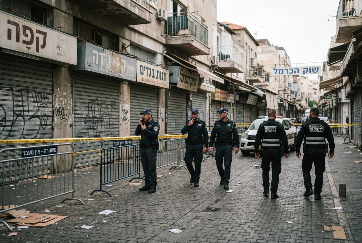 Stabbing Attack, Israel: Armed Assault at Central Market in Tel Aviv Leaves One Dead Today Stabbing Attack, Israel: Armed Assault at Central Market in Tel Aviv Leaves One Dead Today