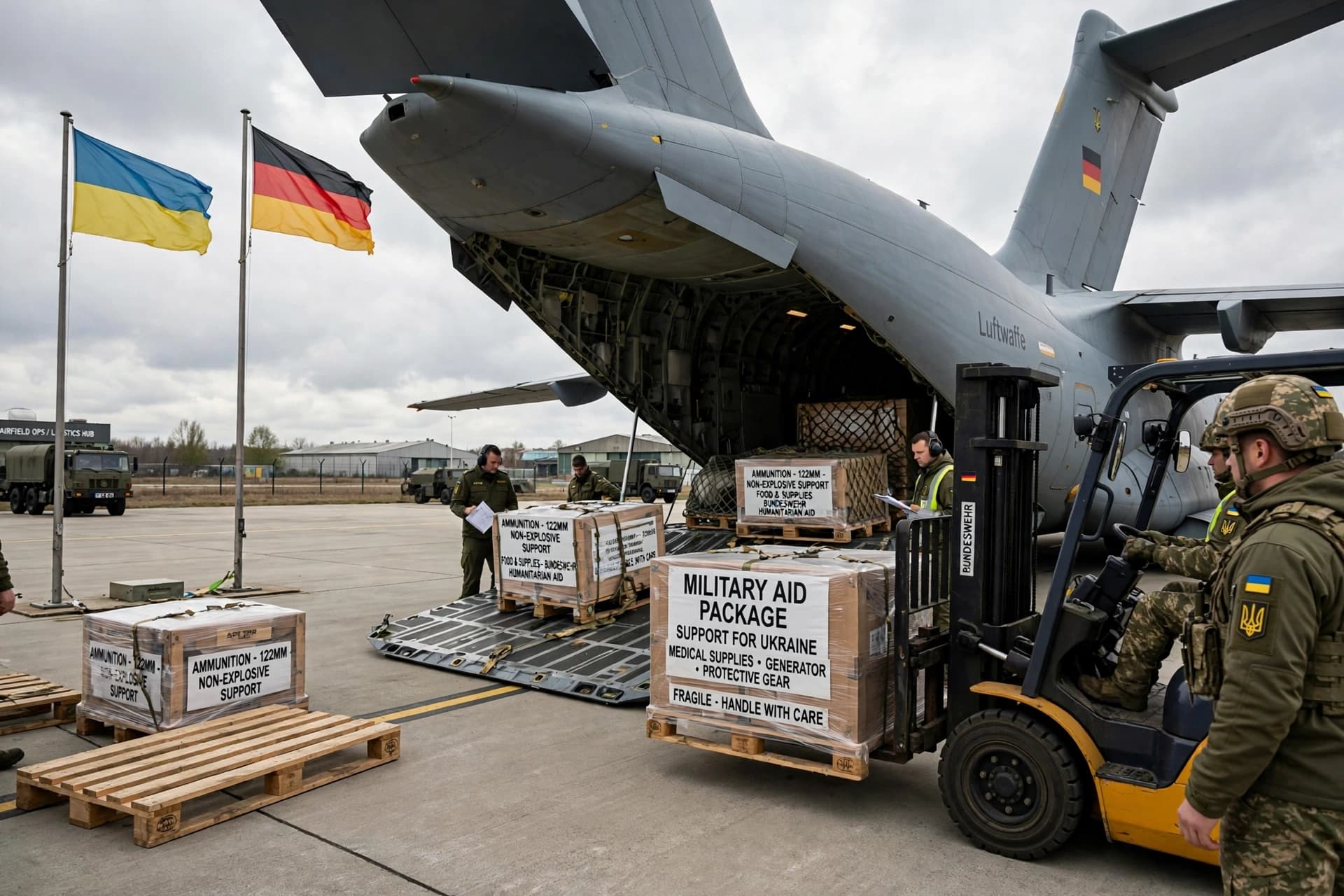 Germany's Chancellor Pledges Support as Kyiv Is Struck Again Germany's Chancellor Pledges Support as Kyiv Is Struck Again
