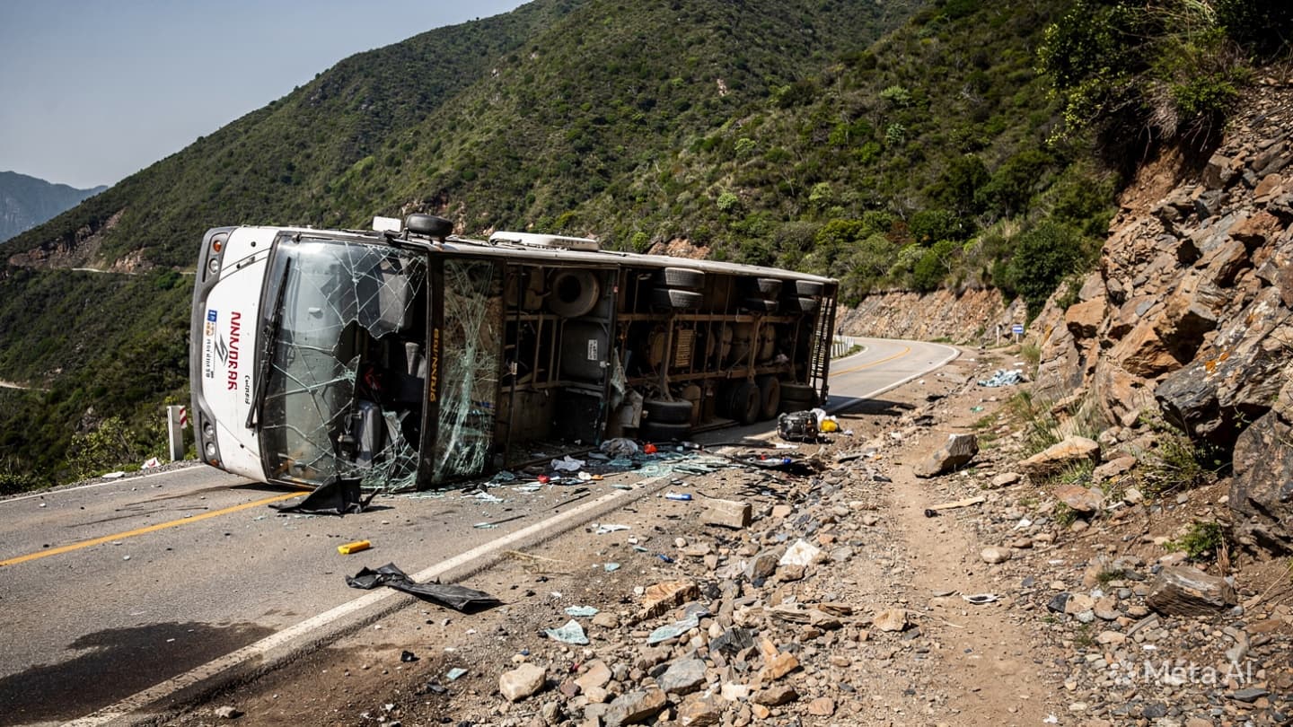 Deadly Bus Accident In Guizhou: Three Passengers Die After Vehicle Overturns On Mountain Road Deadly Bus Accident In Guizhou: Three Passengers Die After Vehicle Overturns On Mountain Road