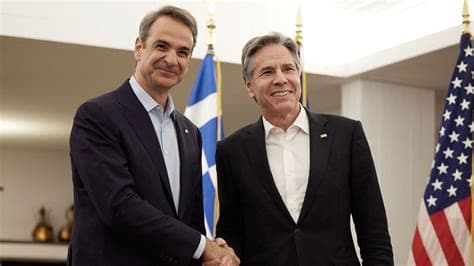 Mitsotakis on F-35s: “The sensitivities of all NATO members must be taken into account; an alliance cannot exist while Greece faces a casus belli” Mitsotakis on F-35s: “The sensitivities of all NATO members must be taken into account; an alliance cannot exist while Greece faces a casus belli”
