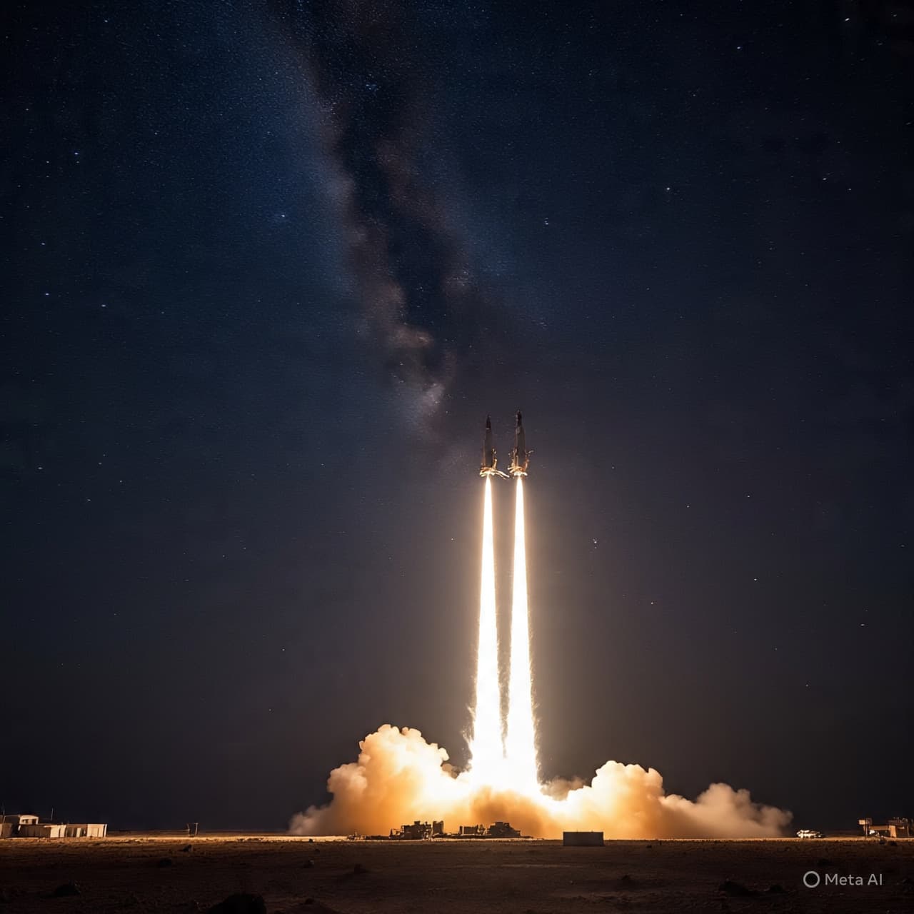 When Rockets Rise From Both Shores, What Story Is the Sky Beginning to Tell? When Rockets Rise From Both Shores, What Story Is the Sky Beginning to Tell?
