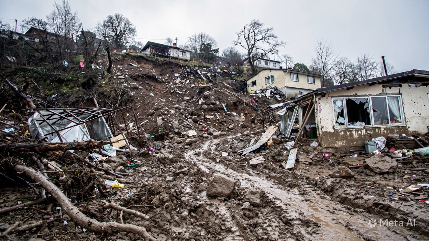 Landslide Strikes Nusa Tenggara Barat: Heavy Rains Trigger Massive Soil Movement In Residential Areas Landslide Strikes Nusa Tenggara Barat: Heavy Rains Trigger Massive Soil Movement In Residential Areas