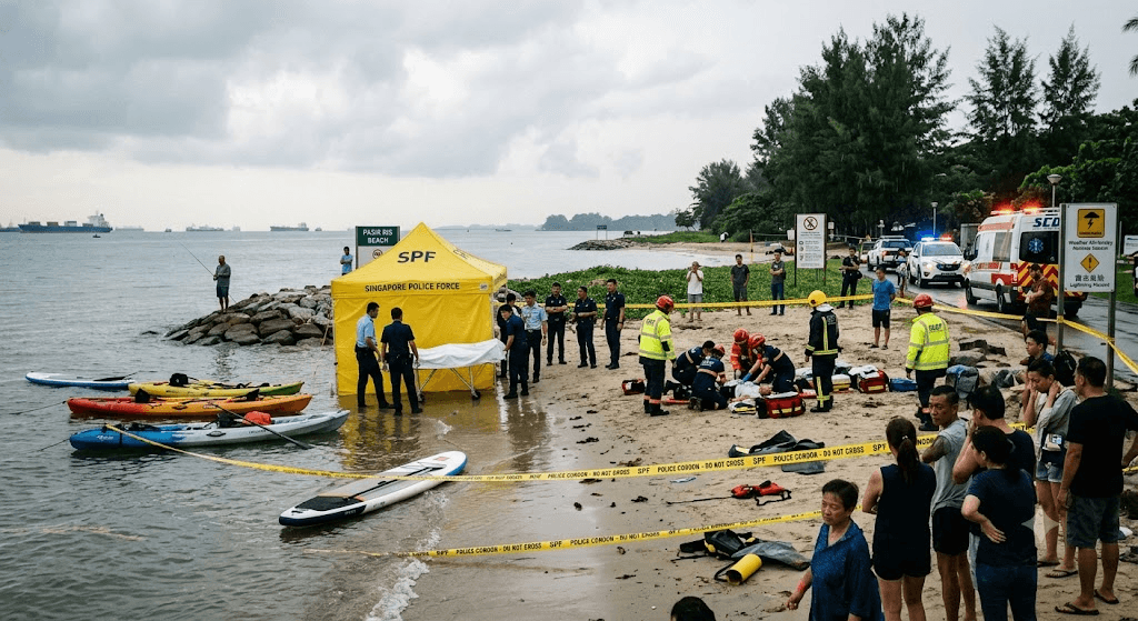 Tragedy at Pasir Ris: 24-Year-Old Man Killed in Sudden Lightning Strike Near Beach Tragedy at Pasir Ris: 24-Year-Old Man Killed in Sudden Lightning Strike Near Beach