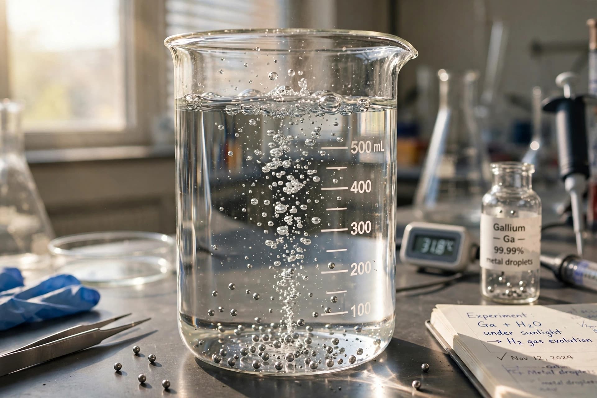 Two Laboratories, One Goal: Hydrogen from Water and Light Two Laboratories, One Goal: Hydrogen from Water and Light