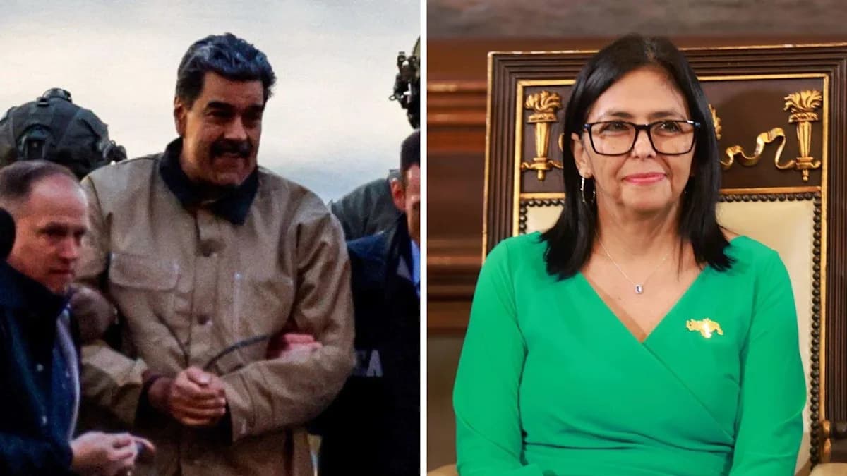 Venezuela Swears in Interim President After Defiant Maduro Pleads Not Guilty Venezuela Swears in Interim President After Defiant Maduro Pleads Not Guilty