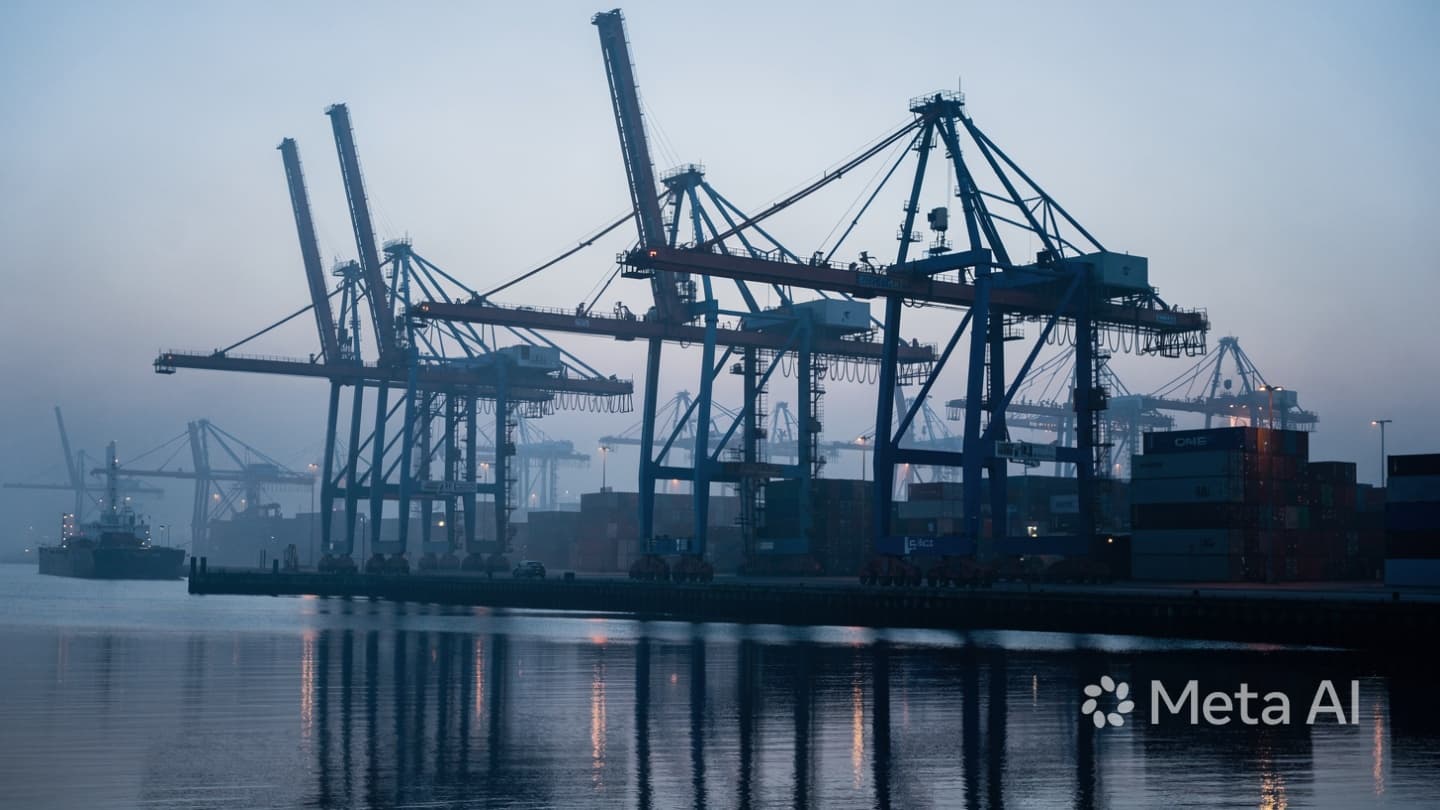 Where Industry Breathes In Shadows: A Contemplative Look At The Portside Containment Where Industry Breathes In Shadows: A Contemplative Look At The Portside Containment