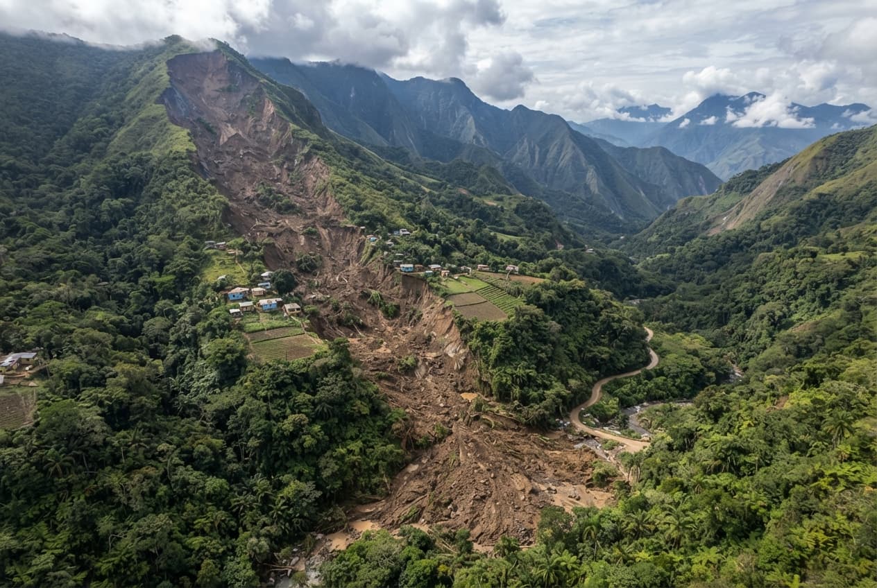 Deadly Mudslides Caused by Torrential Downpours: Mérida Andean Slopes Give Way Without Warning Deadly Mudslides Caused by Torrential Downpours: Mérida Andean Slopes Give Way Without Warning