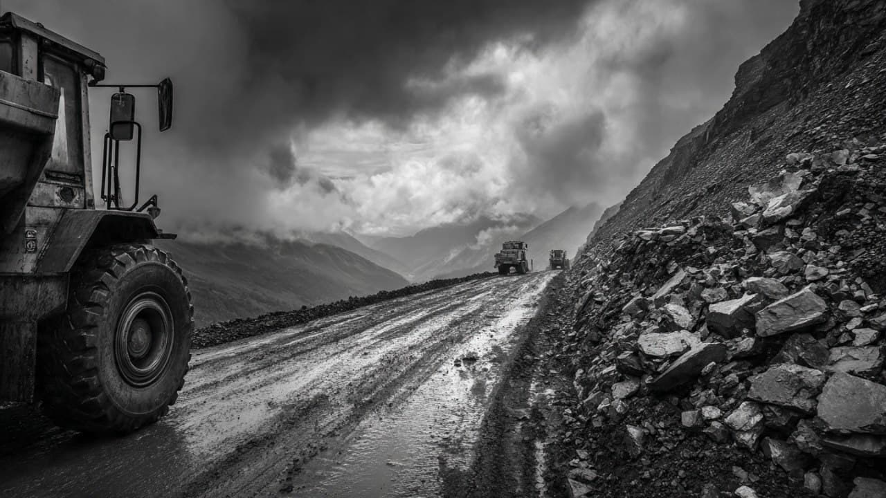 Where the Mountains Freeze, Reflections on the White Silence of the High Maloti Passes Where the Mountains Freeze, Reflections on the White Silence of the High Maloti Passes