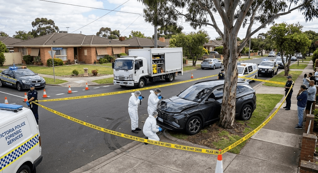 Tullamarine Road Rage Escalation: Isuzu Truck and Hyundai SUV Clash Across Suburb Streets Tullamarine Road Rage Escalation: Isuzu Truck and Hyundai SUV Clash Across Suburb Streets