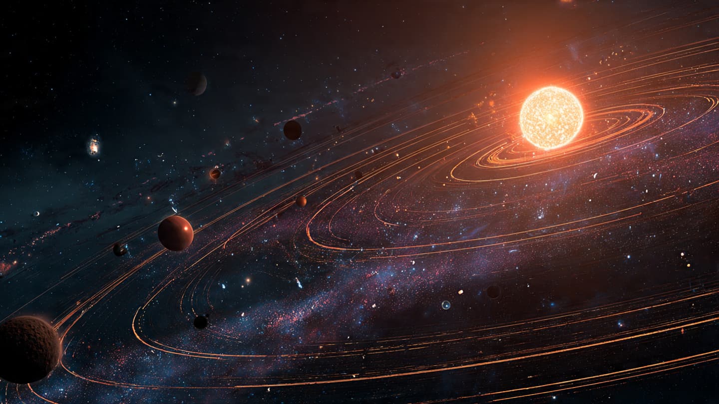 When distant worlds quietly expand the map of the universe When distant worlds quietly expand the map of the universe