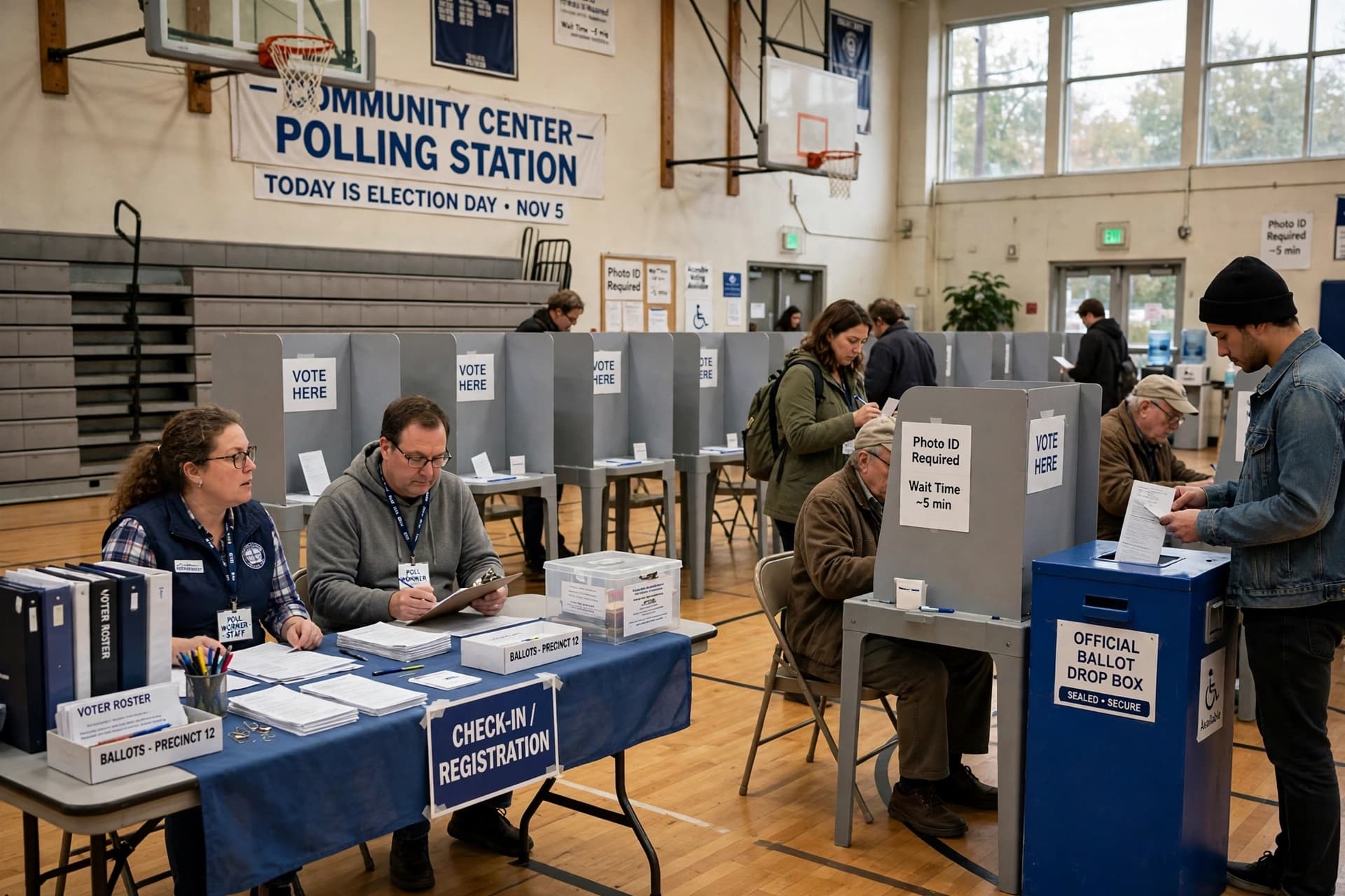 A Municipal Election and the Small Ceremonies of Democracy. A Municipal Election and the Small Ceremonies of Democracy.