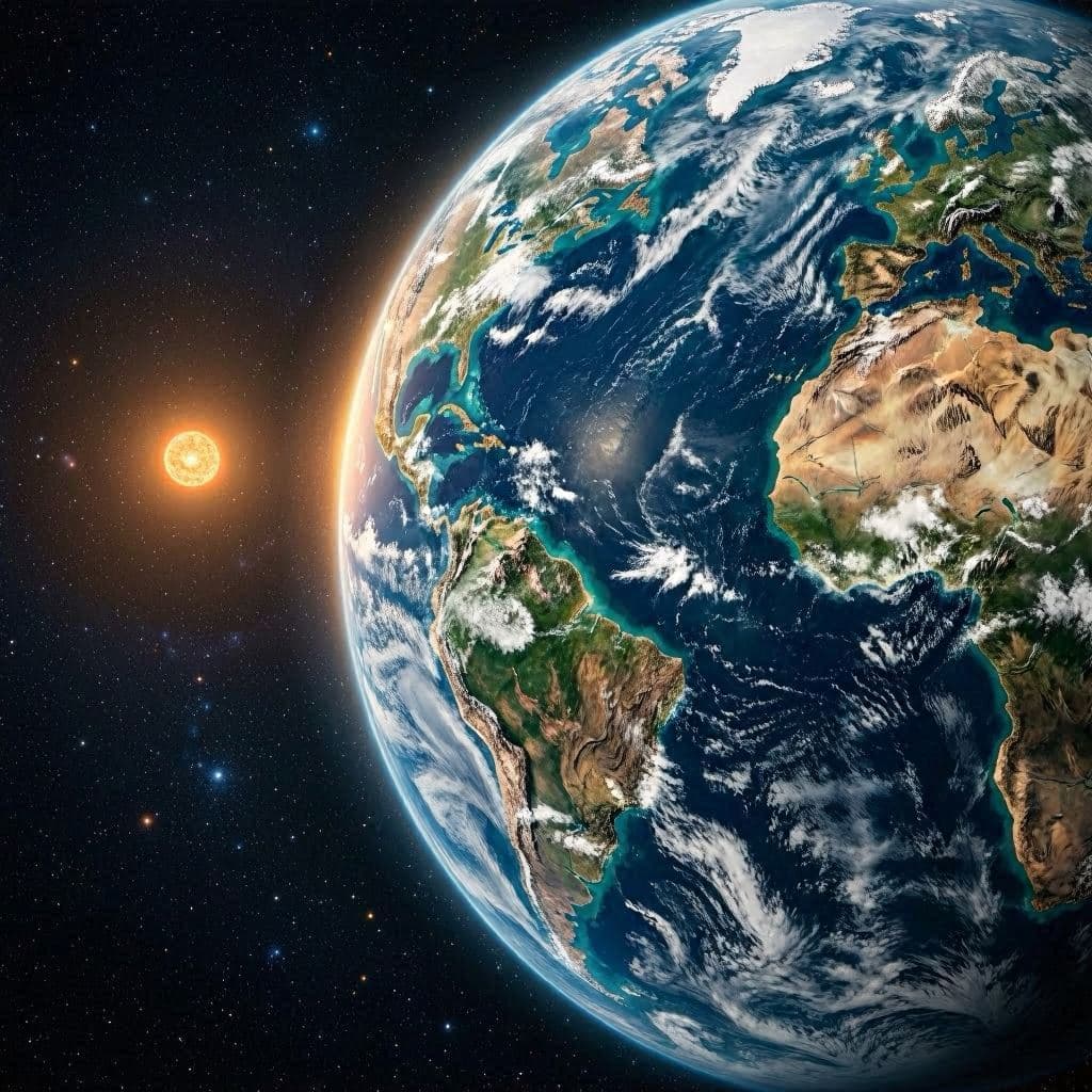 A Distant World Invites Humanity to Ask Familiar Questions Again. A Distant World Invites Humanity to Ask Familiar Questions Again.