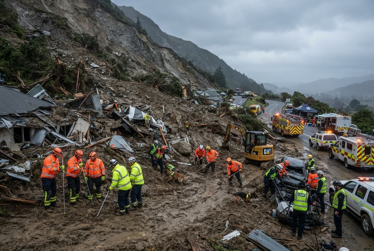 Rural Hillside Tragedy: Torrential Rains Cause Catastrophic Landslide in Nanping and Kill Two Residents Rural Hillside Tragedy: Torrential Rains Cause Catastrophic Landslide in Nanping and Kill Two Residents
