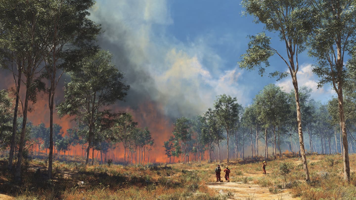 Across Wind-Swept Woodlands and Quiet Fields, Paraguay Faced Another Season Threatened by Wildfires Recently Across Wind-Swept Woodlands and Quiet Fields, Paraguay Faced Another Season Threatened by Wildfires Recently