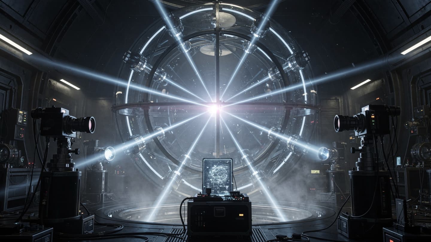The Radiant Ghost of a Controlled Sun: Seeking the Stillness Within a Plasma Storm The Radiant Ghost of a Controlled Sun: Seeking the Stillness Within a Plasma Storm
