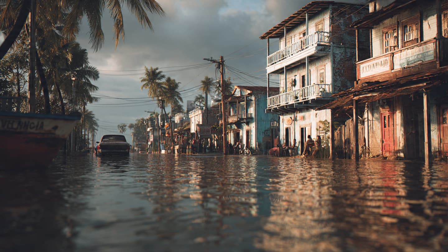 Between Rising Rivers and Dark Caribbean Skies, Colombian Communities Struggle Against Encroaching Floodwaters Between Rising Rivers and Dark Caribbean Skies, Colombian Communities Struggle Against Encroaching Floodwaters