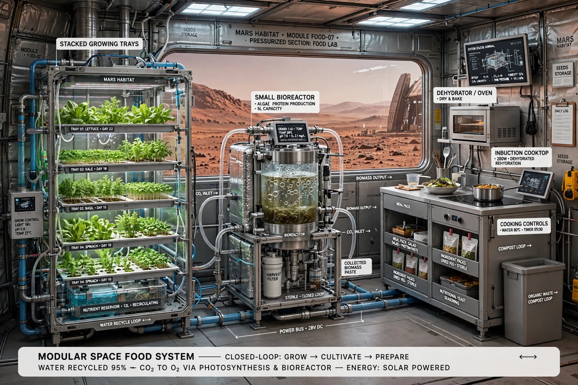 On Mars, Someone Will Cook Dinner—and This Is How On Mars, Someone Will Cook Dinner—and This Is How
