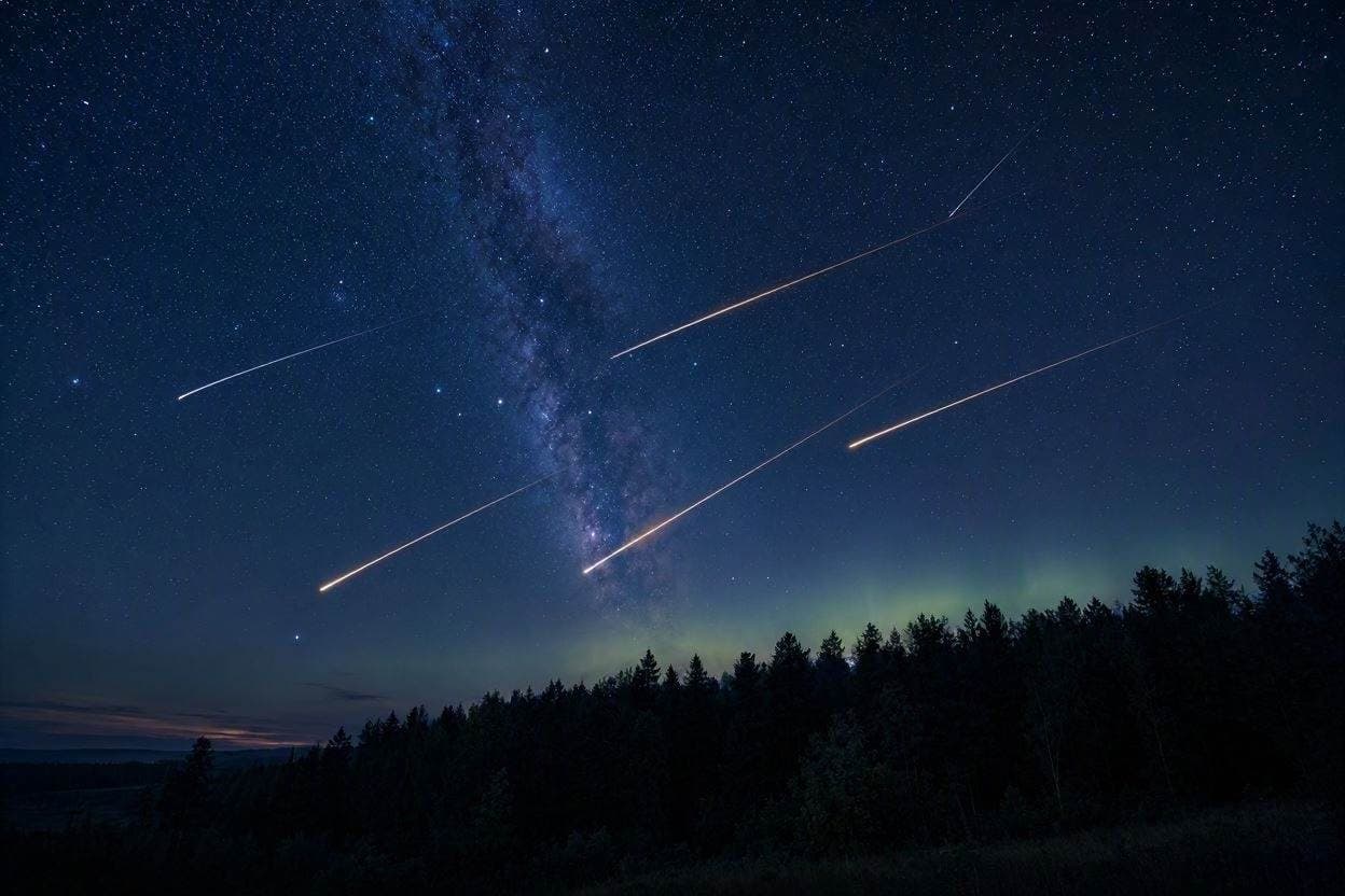 Looking Up: The Perseid Spectacle Looking Up: The Perseid Spectacle