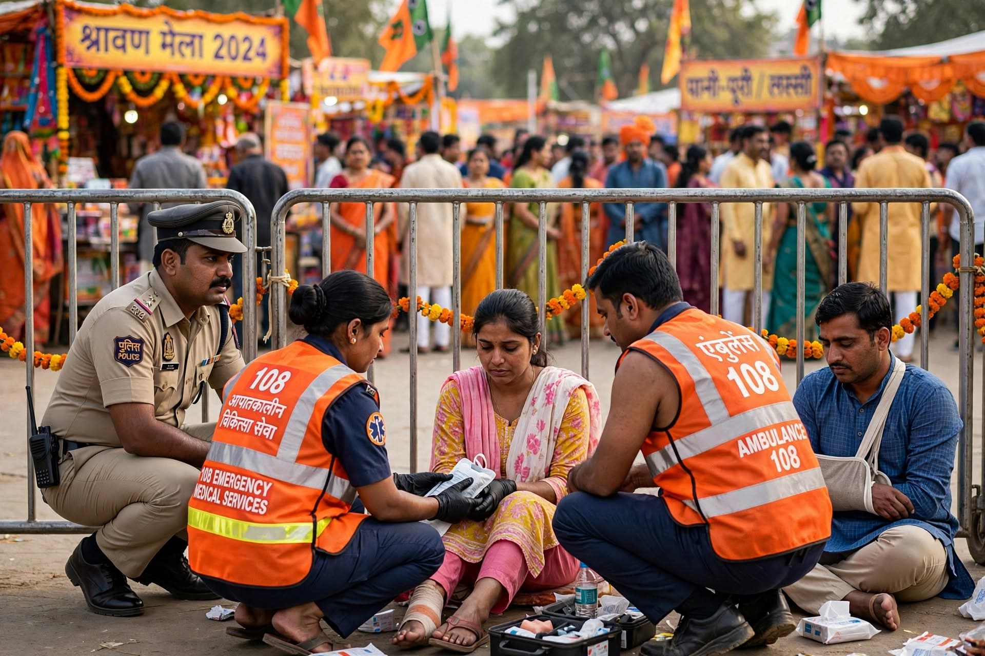 Kolkata Festival Horror: Durga Puja Crowd Crush Kills 17, Injures 25 at Packed Pandal Kolkata Festival Horror: Durga Puja Crowd Crush Kills 17, Injures 25 at Packed Pandal
