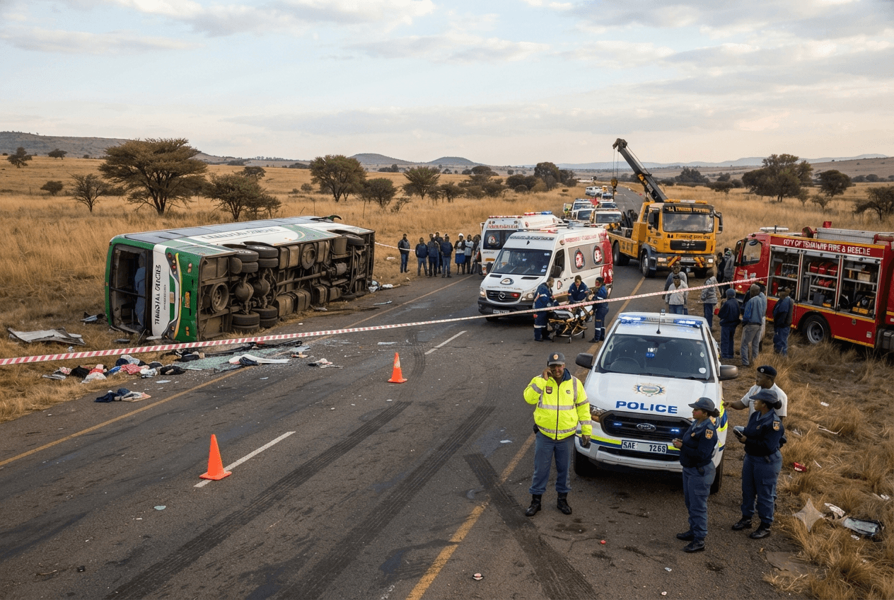 Fatal Transport Disaster: South Africa Highway Incident Claims Sixteen Lives Across Western Cape Corridor Fatal Transport Disaster: South Africa Highway Incident Claims Sixteen Lives Across Western Cape Corridor