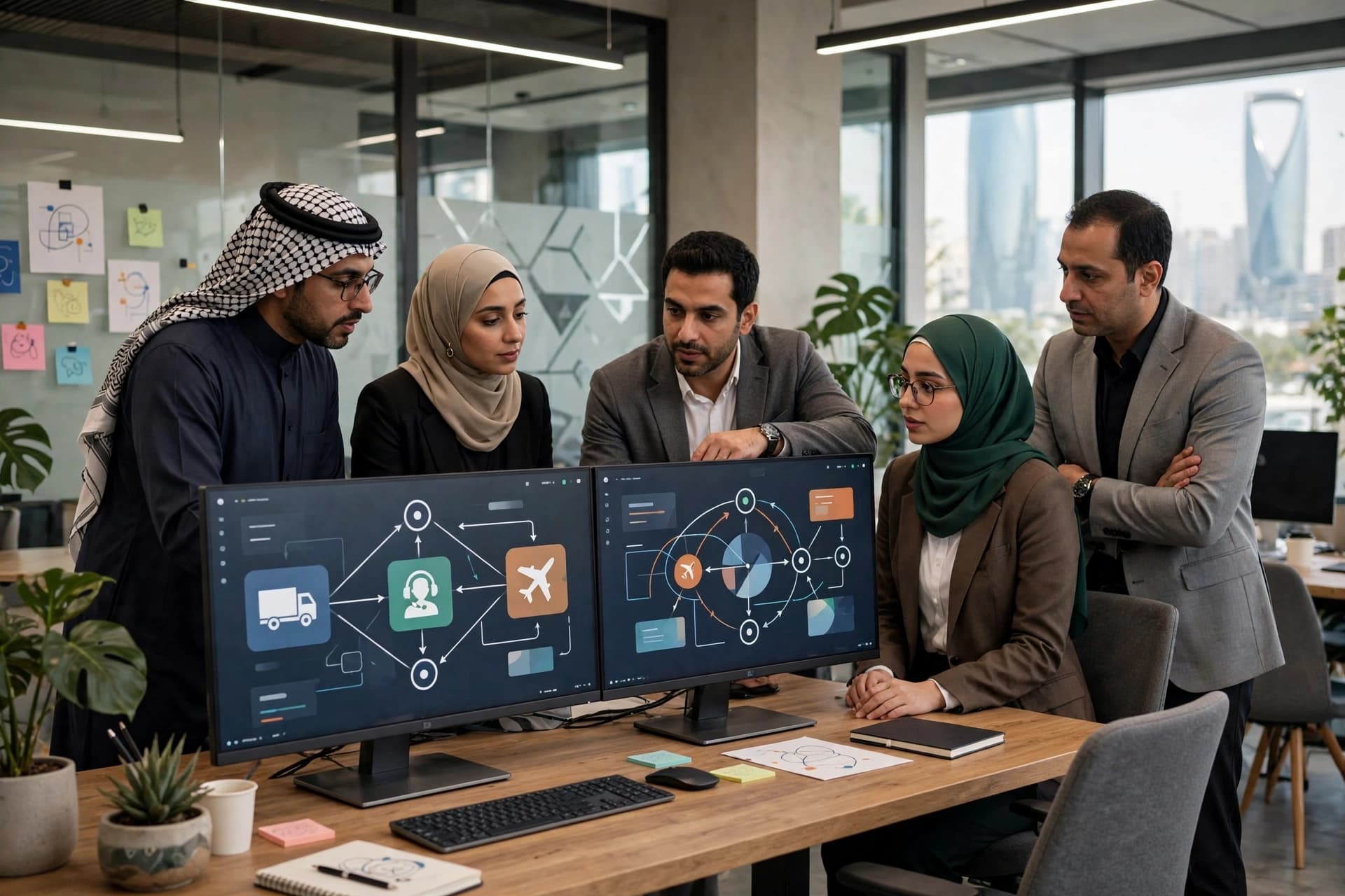 3\. Across Airports, Warehouses, and Desert Resorts: Saudi Arabia Experiments With Artificial Intelligence Beyond Simple Digital Assistance 3\. Across Airports, Warehouses, and Desert Resorts: Saudi Arabia Experiments With Artificial Intelligence Beyond Simple Digital Assistance
