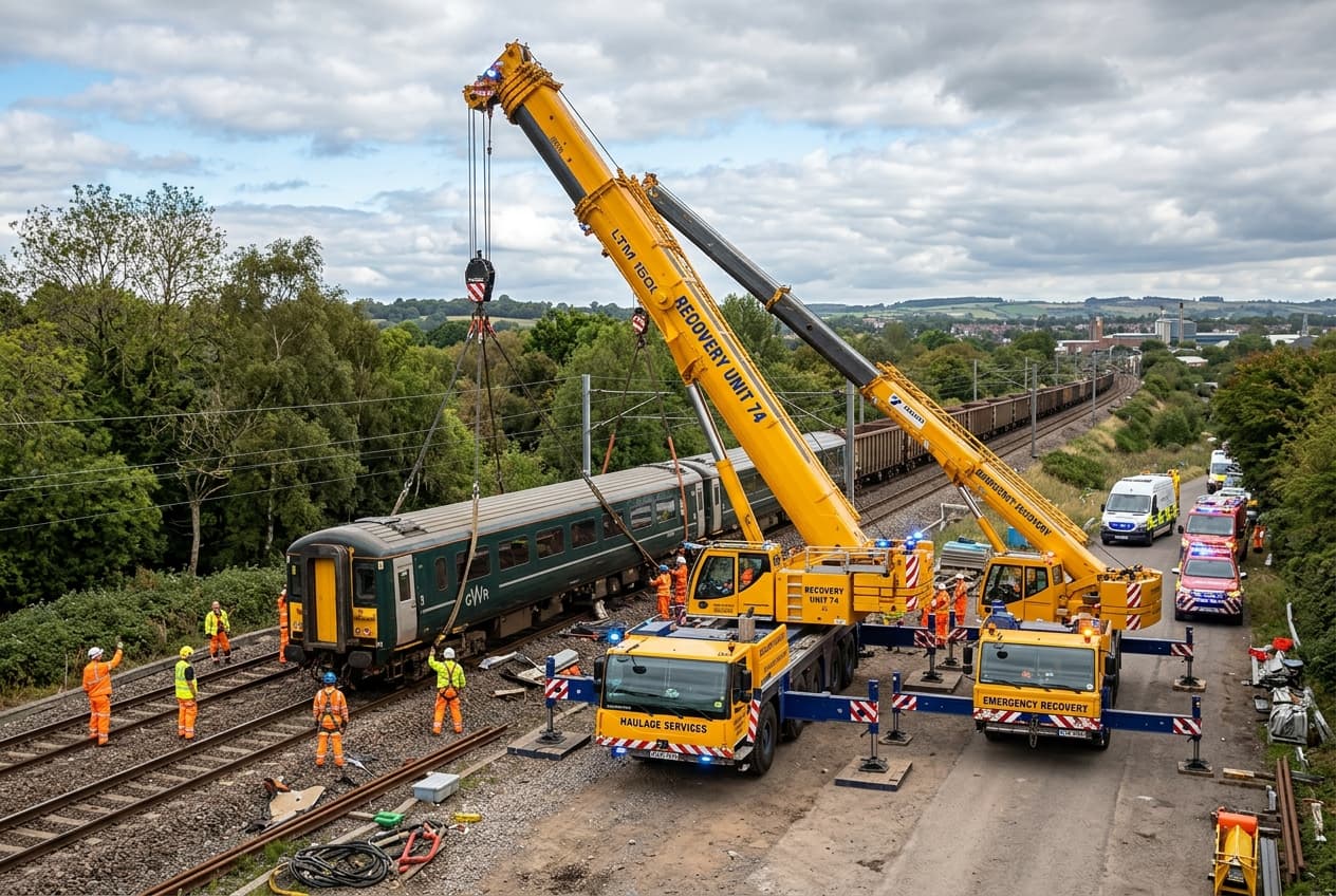 Commuter Train Derails At Low Speed Near Dortmund Following Track Obstruction, Four Injured Commuter Train Derails At Low Speed Near Dortmund Following Track Obstruction, Four Injured