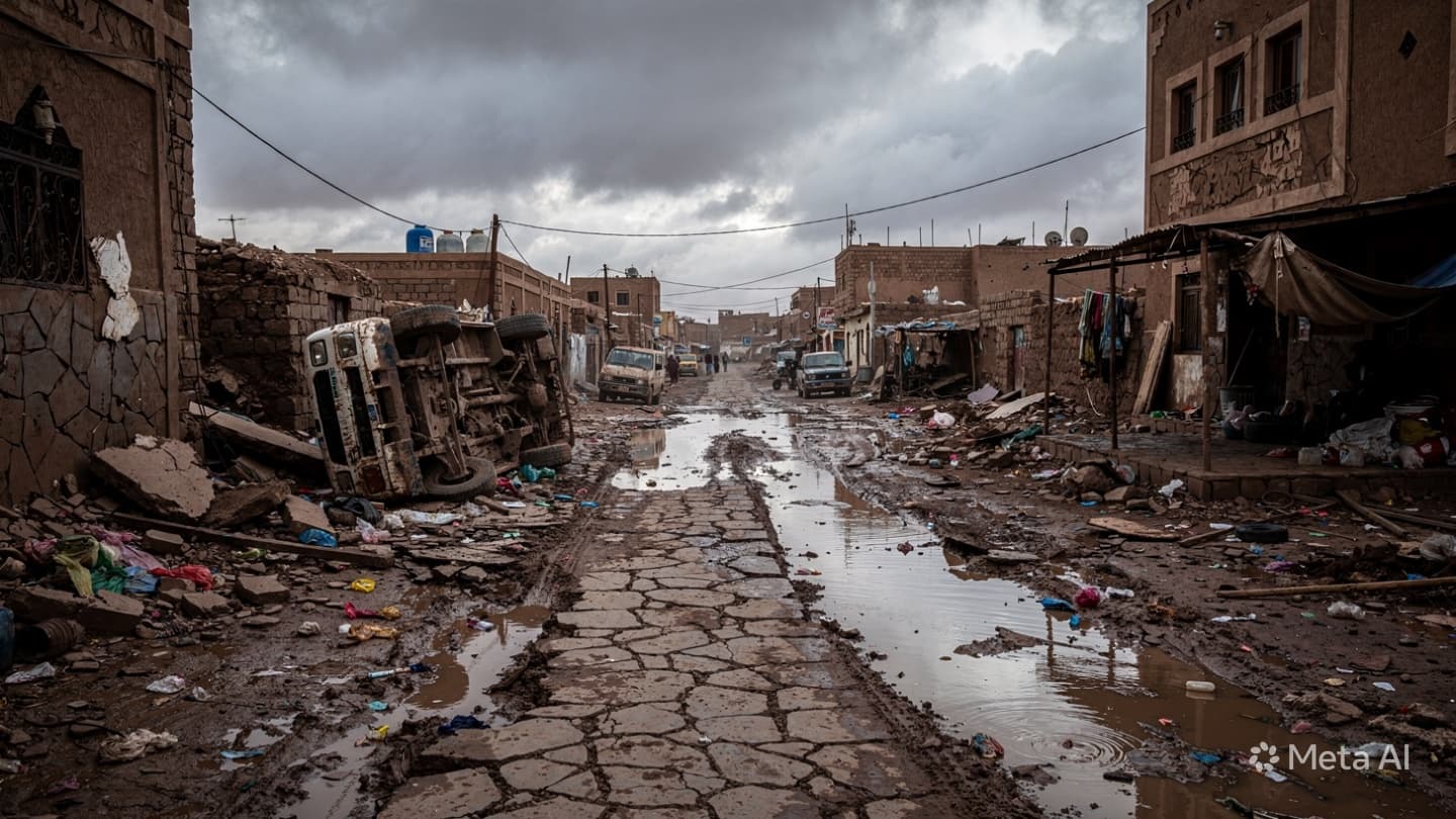 Flash Floods in Hajjah: Two Confirmed Dead After Waters Sweep Through Residential Area Today Flash Floods in Hajjah: Two Confirmed Dead After Waters Sweep Through Residential Area Today