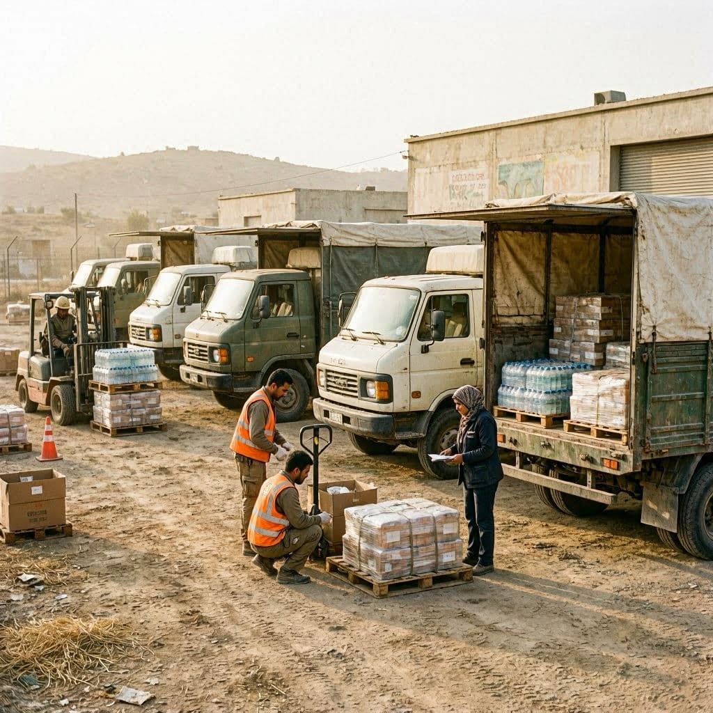 Broken Lifelines: Aid Disruption in Gaza Broken Lifelines: Aid Disruption in Gaza