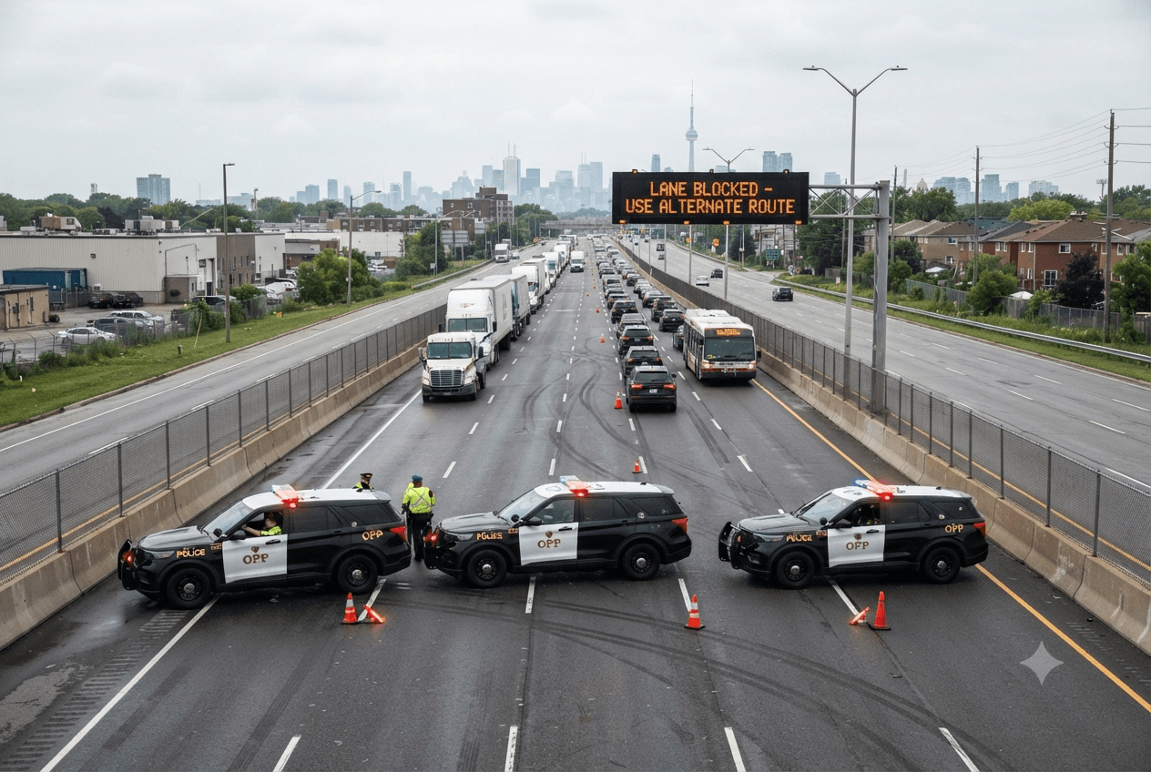 Highway 400 Shutdown: North York Crash Leaves One Person Dead Following Serious Morning Collision Highway 400 Shutdown: North York Crash Leaves One Person Dead Following Serious Morning Collision