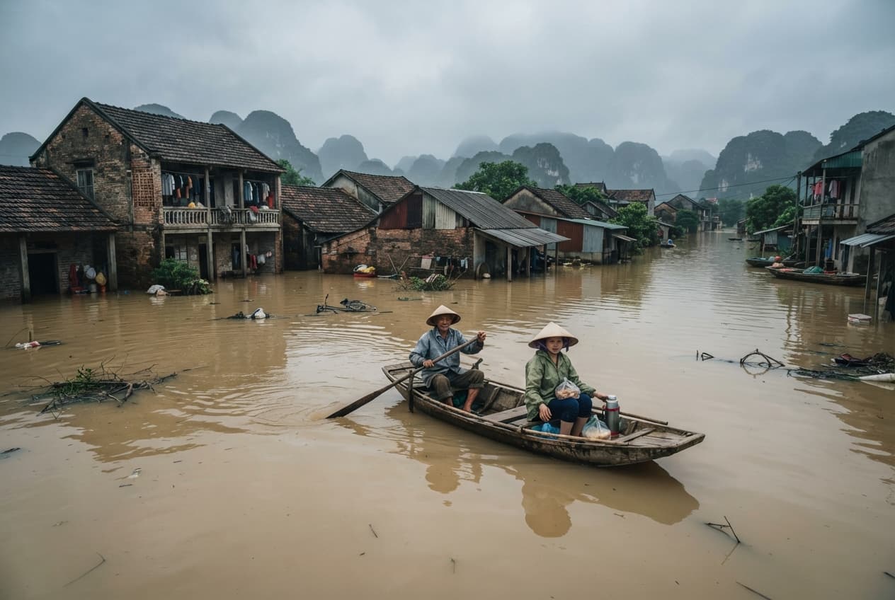Monsoon Devastation: Flash Floods and Mudslides Leave Fourteen Dead in Northern Vietnam Monsoon Devastation: Flash Floods and Mudslides Leave Fourteen Dead in Northern Vietnam