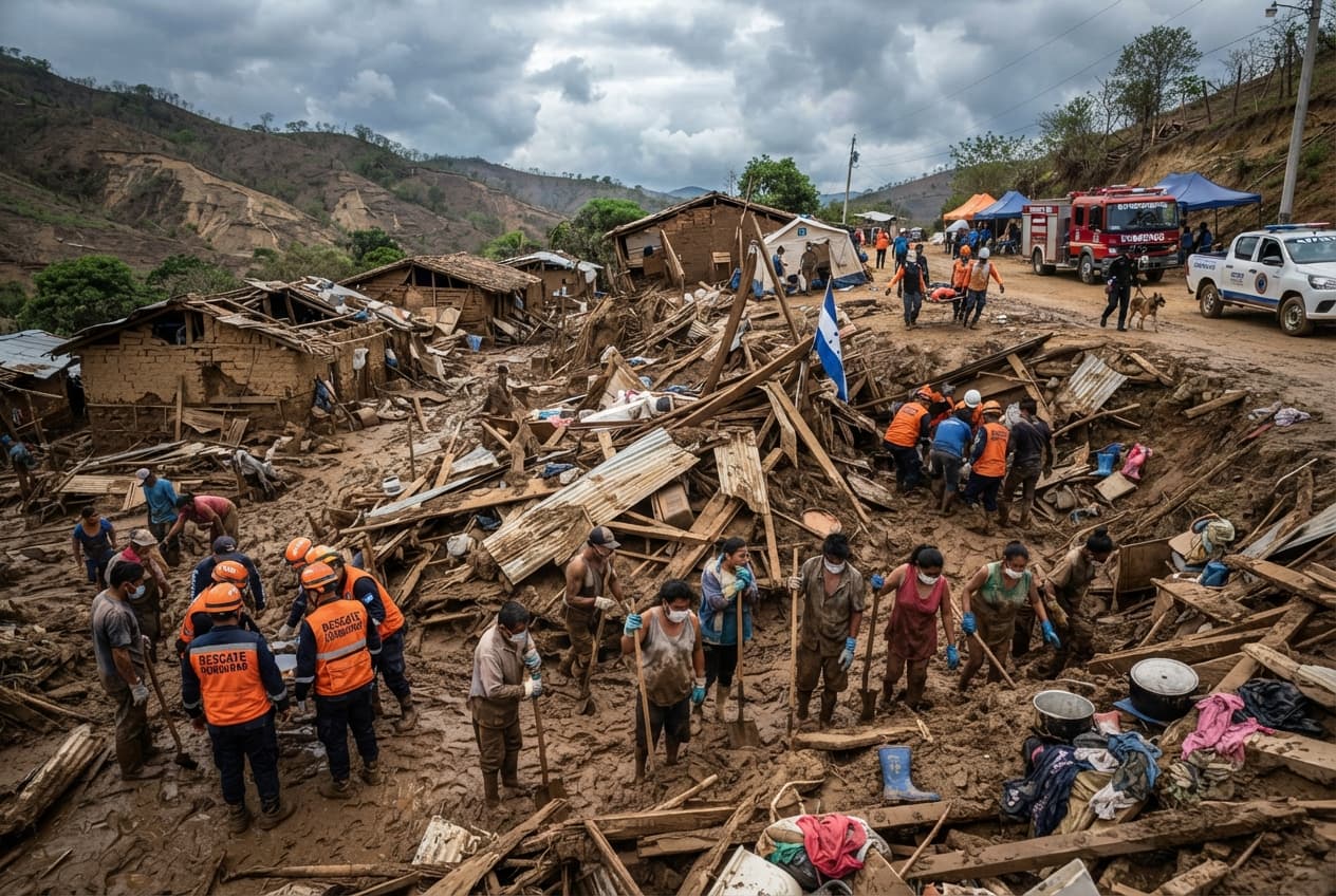 Honduran Flood Disaster: Four Dead After Severe Flash Floods Sweep Away Homes in Yoro Honduran Flood Disaster: Four Dead After Severe Flash Floods Sweep Away Homes in Yoro