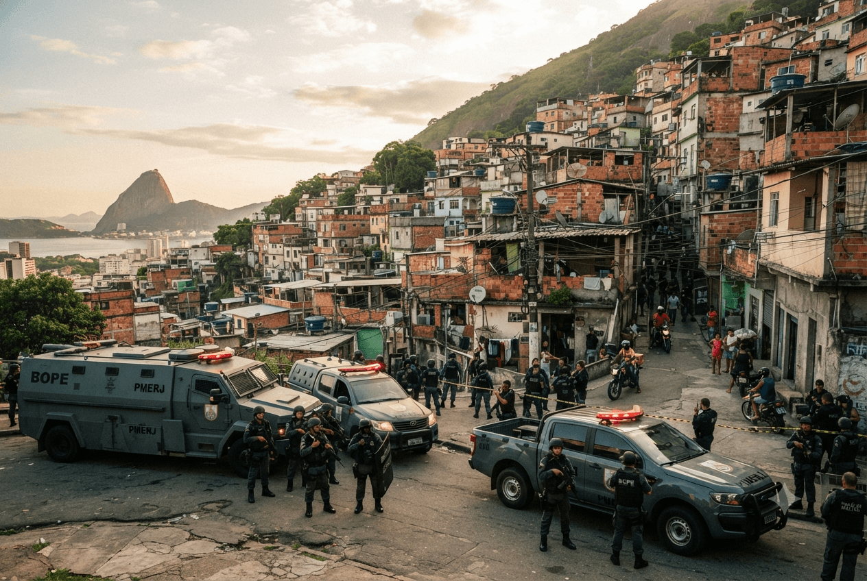 Favela Violence: Drug Gang Shootout in Rio de Janeiro Leaves Four Dead, Including Innocent Bystander Favela Violence: Drug Gang Shootout in Rio de Janeiro Leaves Four Dead, Including Innocent Bystander