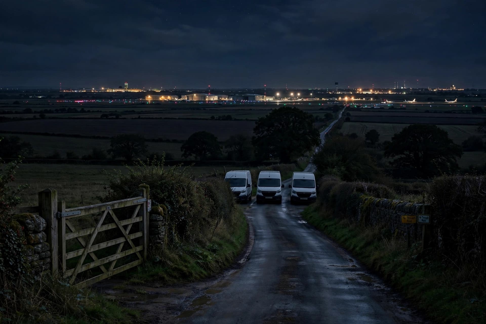 In the Cotswolds, a Quiet Night Becomes a Question Without an Answer In the Cotswolds, a Quiet Night Becomes a Question Without an Answer