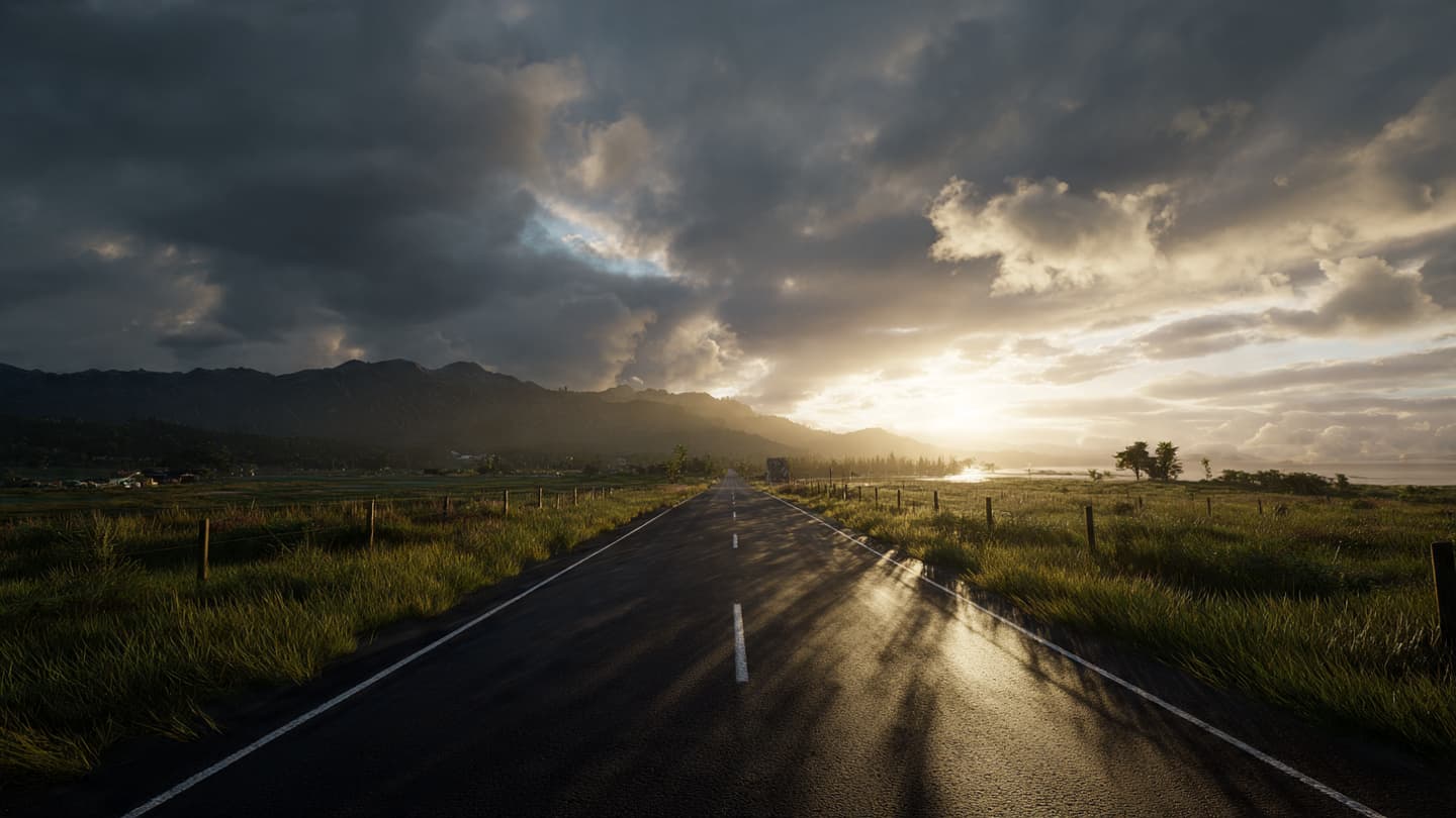 Between the Mist and the Impact: The Somber Closing of a State Highway Between the Mist and the Impact: The Somber Closing of a State Highway