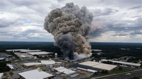 Large Explosion Rips Through Italian Munitions Factory Large Explosion Rips Through Italian Munitions Factory