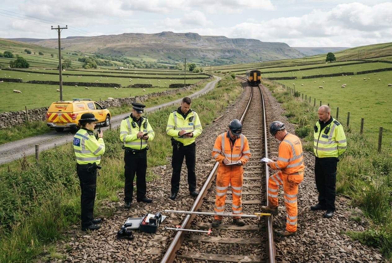 Railway Safety Crisis, England: Two Track Workers Struck and Killed by Oncoming Express Freight Railway Safety Crisis, England: Two Track Workers Struck and Killed by Oncoming Express Freight