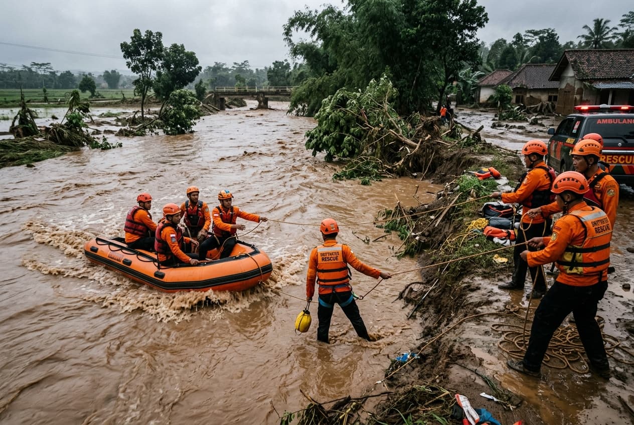 Swollen River Danger: Two Drown After Flash Flood Sweeps Vehicle Off Rural El Salvador Bridge Swollen River Danger: Two Drown After Flash Flood Sweeps Vehicle Off Rural El Salvador Bridge