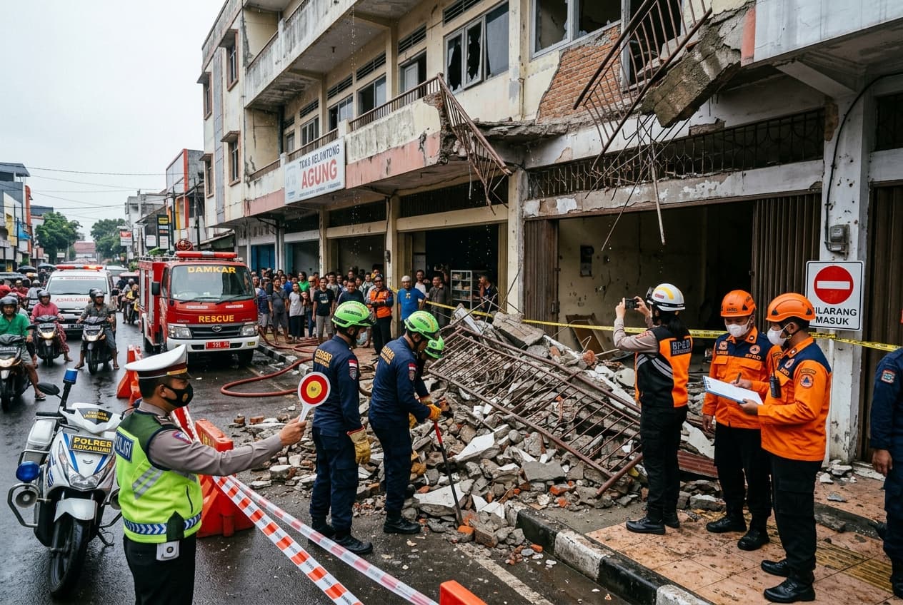 Fatal Building Failure: Structural Balcony Collapse Kills Pedestrian and Injures Two in Alexandria Fatal Building Failure: Structural Balcony Collapse Kills Pedestrian and Injures Two in Alexandria