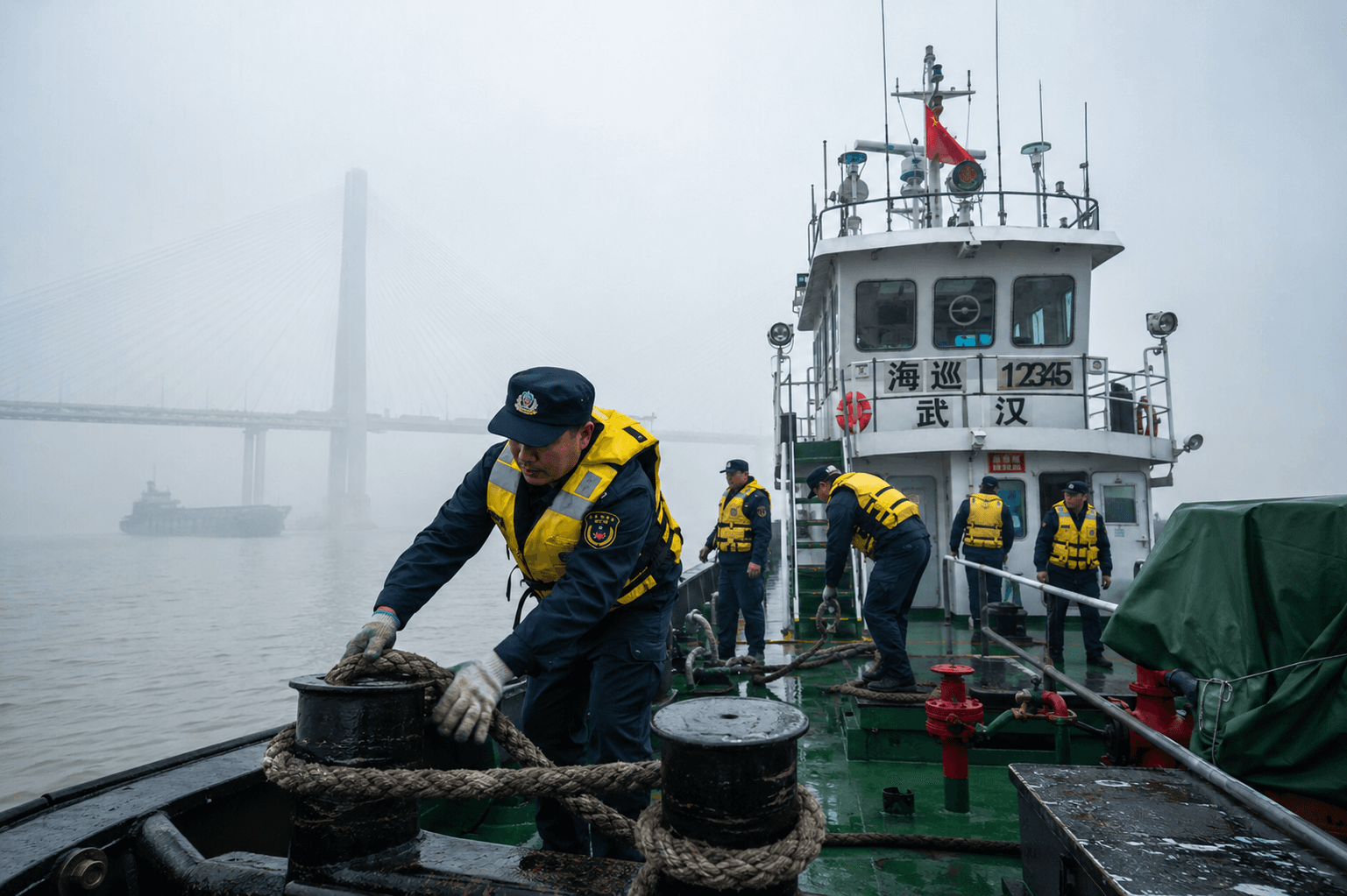 Yangtze River Collision: Passenger Ferry Crash With Cargo Ship Leaves Three Drowned in Hubei Yangtze River Collision: Passenger Ferry Crash With Cargo Ship Leaves Three Drowned in Hubei