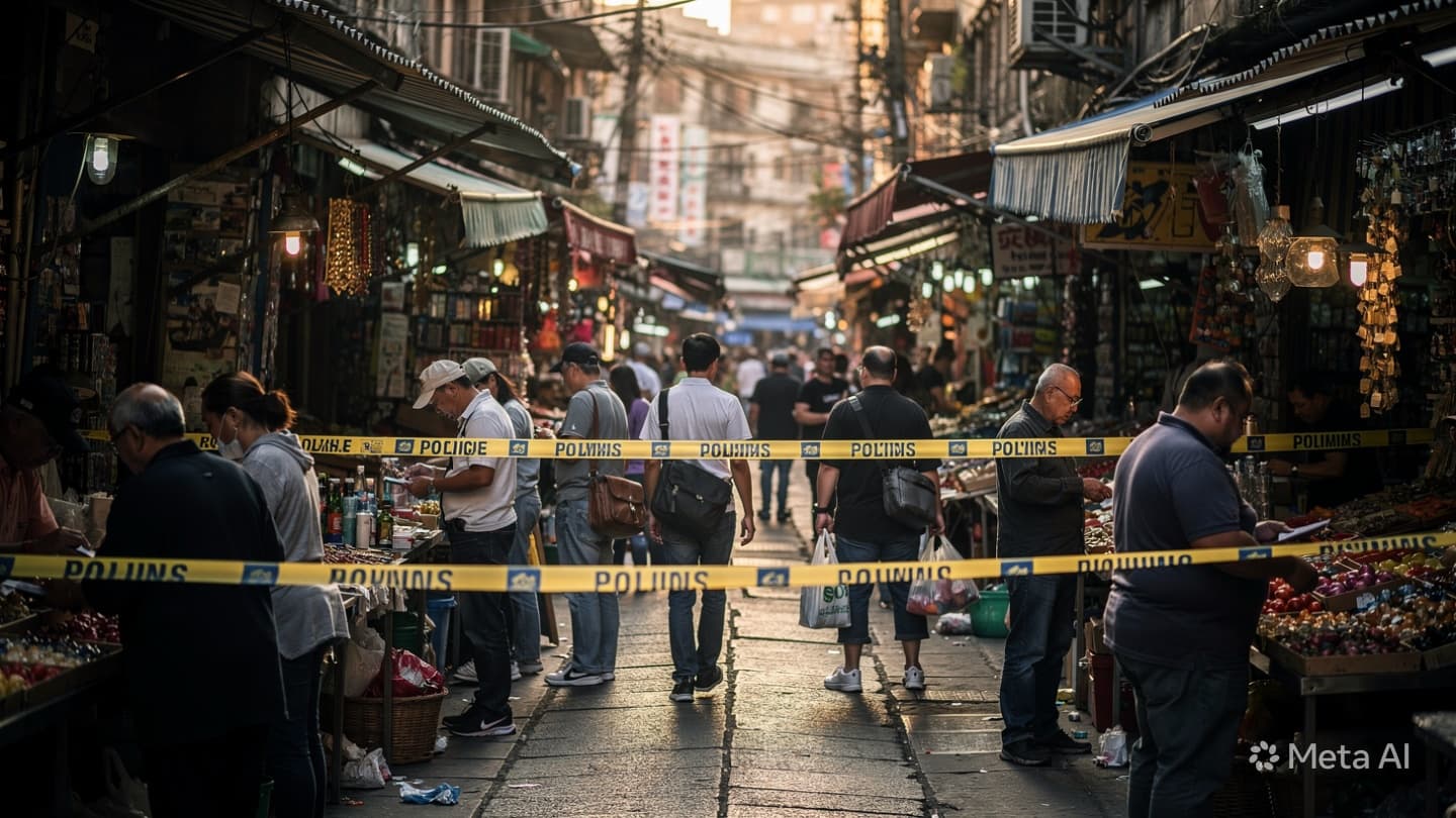 Violent Market Dispute in Yangon: One Person Killed During Confrontation Between Local Street Vendors Violent Market Dispute in Yangon: One Person Killed During Confrontation Between Local Street Vendors